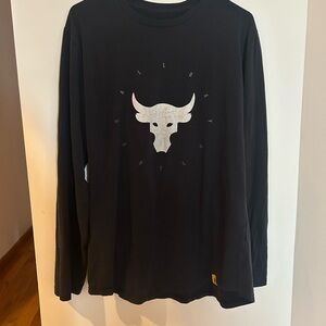 Black Long Sleeve Under Armor Shirt